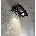 HEITRONIC LED Wall luminaire VIGO Outdoor luminaire, 2 flames, 2x6W, 3000K, 530lm, IP54, anthracite