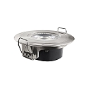 HEITRONIC Spot DL7202 stijf IP44, nikkel dimbaar