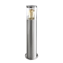 Floor lamp NAXOS Path light, 49cm, E27, IP44, stainless steel