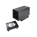 HEITRONIC Wandarmatuur voor buitenshuis GALERA 1-vlams GU10 IP54, antraciet 