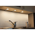 HEITRONIC Onderbouwarmatuur IMOLA set van 3 IP20, zilver  6,3W 360lm 3000K CRI 80 18.9cm