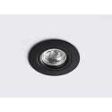 HEITRONIC Downlight DL6809 draaibaar, roteerbaar, Dim-To-Warm IP44, zwart dimbaar