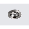 HEITRONIC Downlight DL6809 draaibaar, roteerbaar, Dim-To-Warm IP44, nikkel mat dimbaar