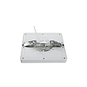 HEITRONIC LED Panel SELESTO, Clip-on System, 164mm, 12W, 3000/4000/6000K, 1100lm, square, IP20, white