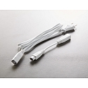 HEITRONIC Lichtstrip FRANKFURT met stekker IP20, wit  9W 840lm 4000K CRI 80 54.9cm