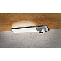 Onderbouwarmatuur DETMOLD stijf, met schakelaar, met stopcontact IP20, zilver mat  5W 250lm 4000K 120� 120� CRI 80 44.9cm