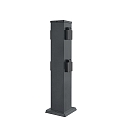 HEITRONIC energy column BANGKOK 4-fold, anthracite