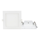 HEITRONIC ceiling recessed luminaire LE MANS square IP44, white dimmable