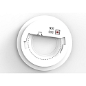 HEITRONIC surface / recessed luminaire ALLROUNDER with sensor, CCT Switch, multipower, on/off IP20, white 