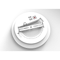 HEITRONIC surface / recessed luminaire ALLROUNDER with sensor, CCT Switch, multipower, on/off IP20, white 
