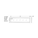 HEITRONIC Plafondarmatuur MULTI-USE GEN 2 IP20, wit 
