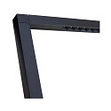 floor lamp LINEAR up / down IP20, black dimmable