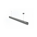 pendant luminaire LINEAR direct / indirect IP20, silver 