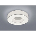 LED Ceiling luminaire LOMO LED, IP20 white matt / shade white