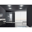 Helestra LED Ceiling luminaire COSI 210 LED Bathroom luminaire, IP30, chrome
