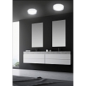 Helestra LED Ceiling luminaire OLVI 30 LED Bathroom luminaire, IP44, chrome