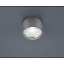 LED Ceiling luminaire KARI LED, round, IP30, nickel matt