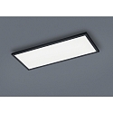 Plafondarmatuur RACK IP20, gesatineerd, zwart mat dimbaar
