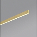 Helestra Pendelarmatuur LOOPY direct, met diffuser IP20, goud mat dimbaar