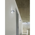 Helestra LED Wall luminaire ADEO LED, IP20, nickel matt