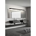 Helestra LED Wall luminaire THEIA 90 LED Mirror lamp IP 44 black matt