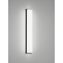 wall luminaire COSI IP30, satined, black matt dimmable