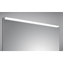 Spiegelarmatuur ONTA 120 IP44, chroom, gesatineerd 