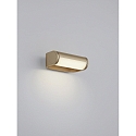 wall luminaire LUZ rotatable, direct / indirect, with diffuser IP54, coffee brown dimmable
