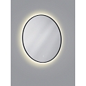 mirror with lighting VIDO � 70CM tunable white, indirect IP44, black 