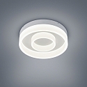 LED Ceiling luminaire LIV 30 LED Bathroom luminaire, IP30, white matt