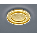 LED Ceiling luminaire SONA LED, 59,5cm, IP20, gold leaf