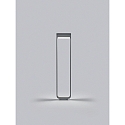 bollard lamp LUZ 44 rotatable, direct / indirect IP54, graphite dimmable