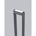 Helestra bollard lamp LUZ 44 rotatable, direct / indirect IP54, graphite dimmable