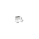 Ideal Lux Plafondarmatuur RAIN PL3 3-vlams E14 IP20, chroom 