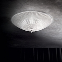Ideal Lux Wand- en plafondarmatuur SHELL PL6 6-vlams E27 IP20, transparant 