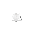Ideal Lux Wand- en plafondarmatuur SHELL PL6 6-vlams E27 IP20, transparant 