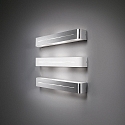 Wall luminaire POSTA AP3, 3 flames, E14, aluminum