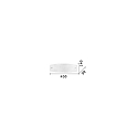 Ideal Lux Wall luminaire ALI AP2, 2x E27, white