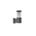 Wandarmatuur voor buitenshuis TRONCO AP1 E27 IP44, antraciet 