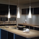 Ideal Lux Pendelarmatuur MILK SP3 3-vlams E27 IP20, wit 