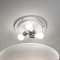 Ideal Lux Ceiling luminaire SMARTIES BIANCO PL2 D40 Wall luminaire, 2 flames, E27, � 40cm, white