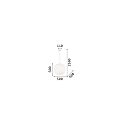 Pendelarmatuur MAPA BIANCO SP1 D50 E27 IP20