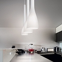 Ideal Lux Pendelarmatuur FLUT SP1 SMALL E14 IP20, wit 