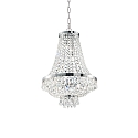 Chandelier CAESAR SP9, 9 flames, G9, 40W, chrome