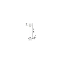 Ideal Lux Floor lamp OPERA PT1, E27, white