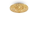 Plafondarmatuur KING PL5 5-vlams G9 IP20, goud