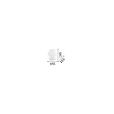 Ideal Lux Tafelarmatuur PRATO TL1 SMALL BIANCO E14 IP20, wit 