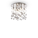 Ceiling luminaire MOONLIGHT PL8, 8 flames, G9, 40W, chrome