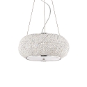 Pendelarmatuur PASHA SP6 6-vlams E14 IP20, chroom