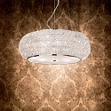 Pendant luminaire PASHA SP6, 6 flames, E14
